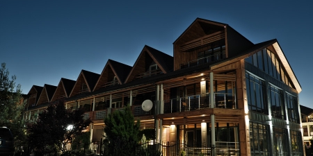 Бассейн гостиницы в Черноморском Крым